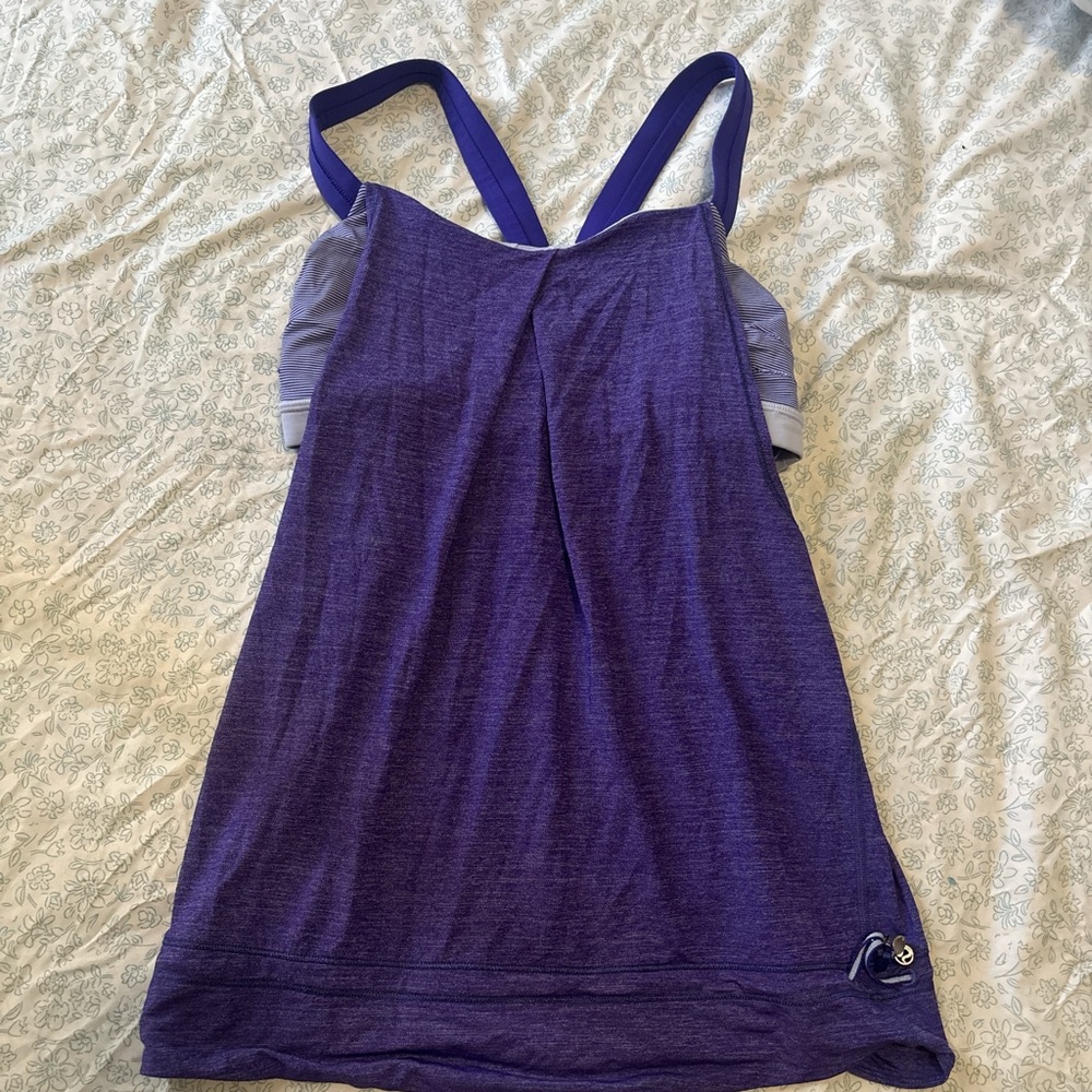 lululemon athletica Purple Tank Top